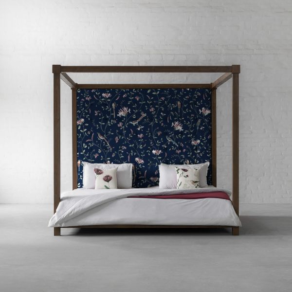 A Persian Garden Moonlit