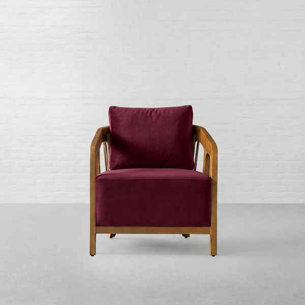 Royal Samode Velvet-Pomegranate
