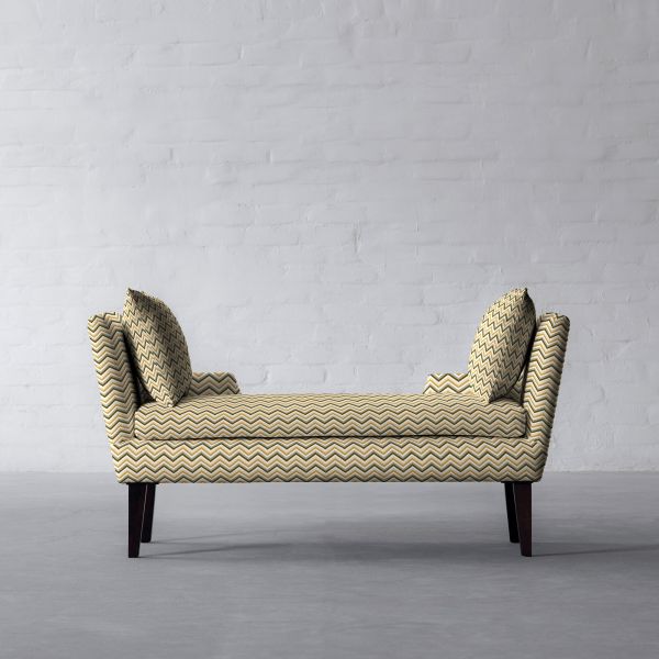 100% Linen Suave Chevrons