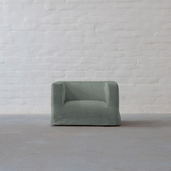 Cotton Polyester Blend-Sky Grey