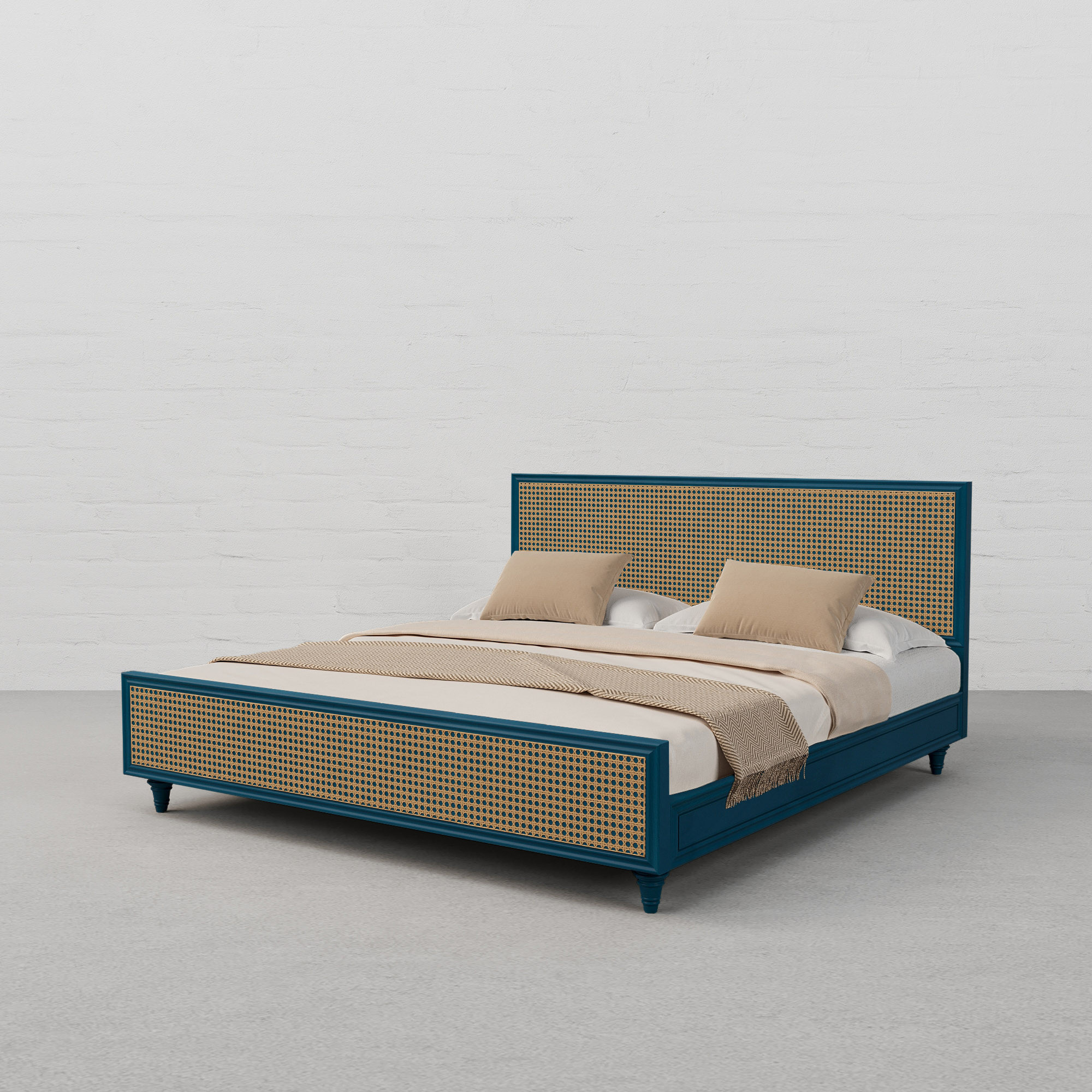 Cochin Rattan Bed Collection – Elegant & Durable Rattan Bedroom Beds