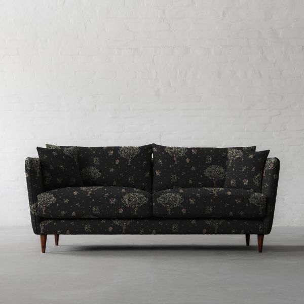 Summer Garden Night Cotton Linen Blend