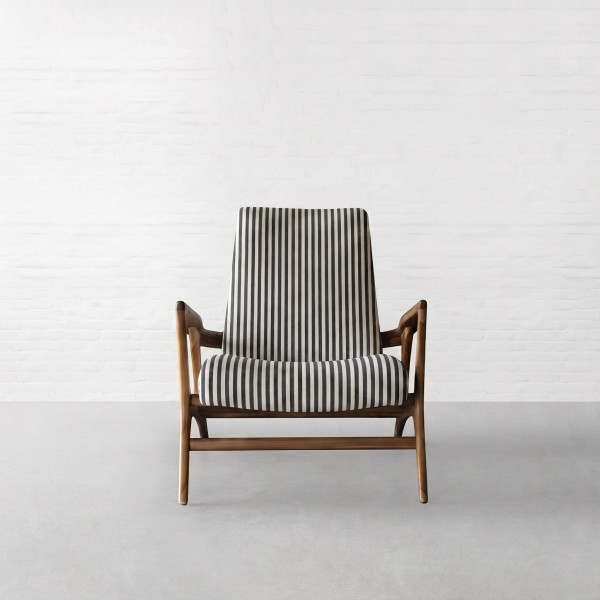 Townhall Stripe-Charcoal