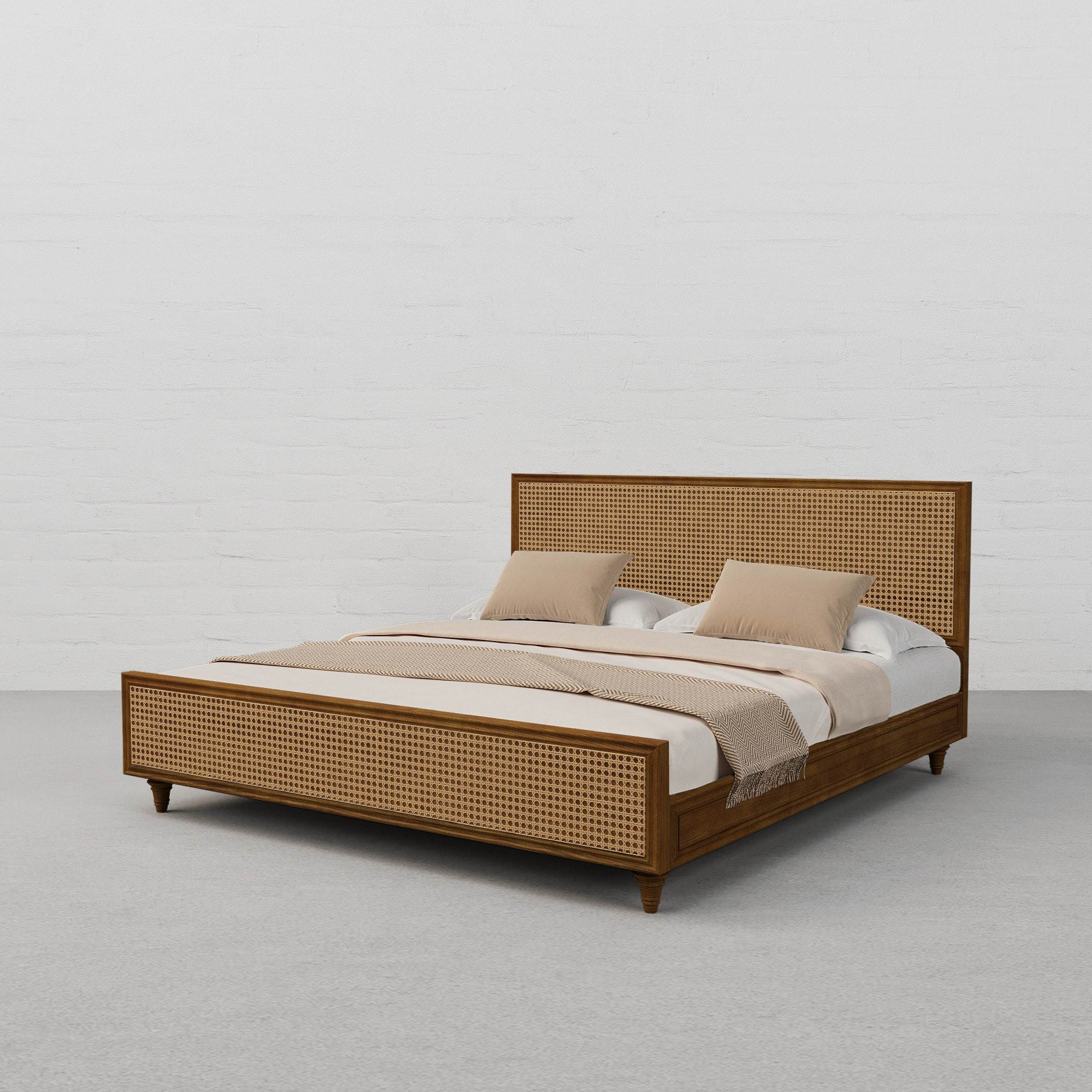 Cochin Rattan Bed Collection – Elegant & Durable Rattan Bedroom Beds