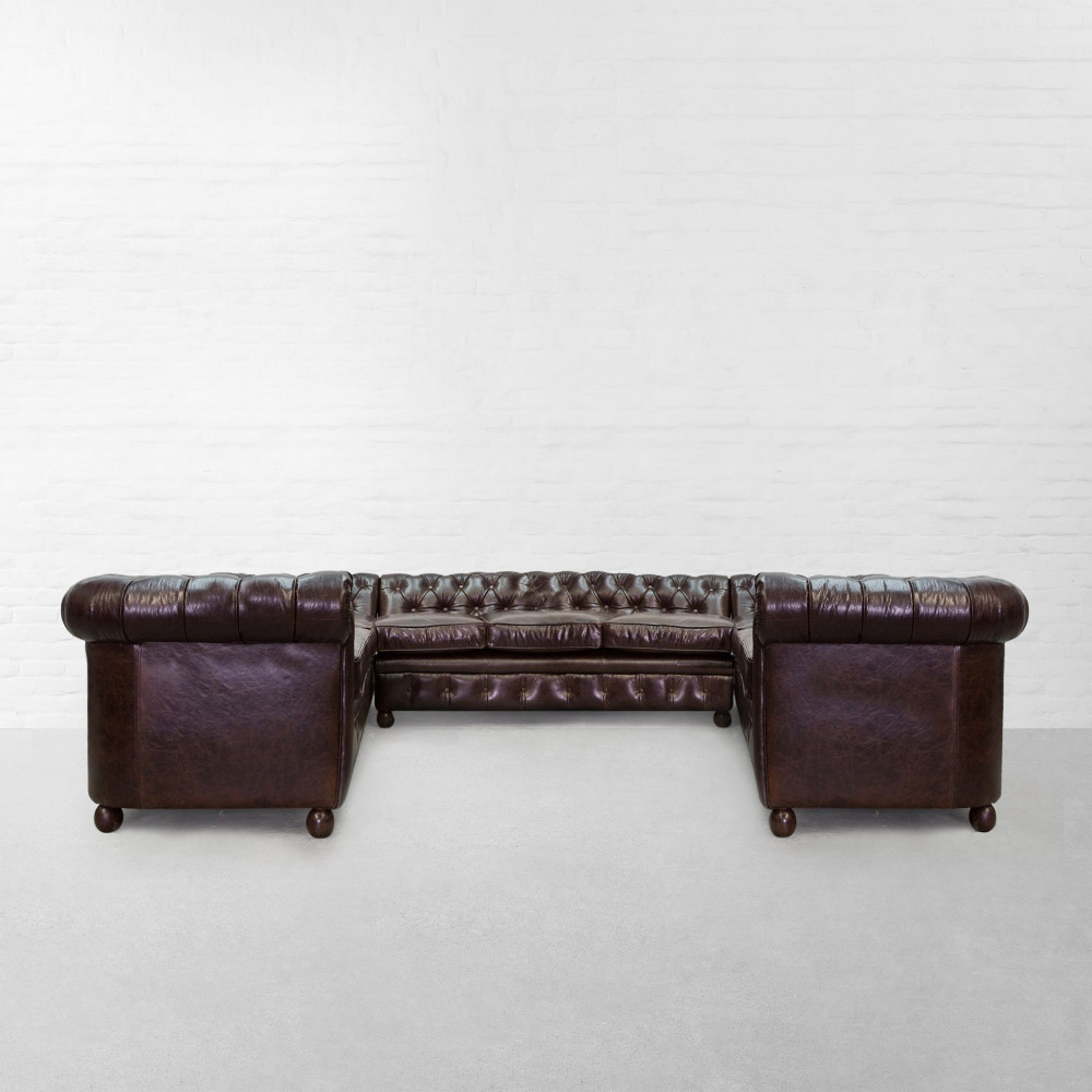 Chesterfield U-shaped Sectional Sofa