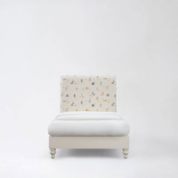 Amalfi Single Bed with Wooden Frame