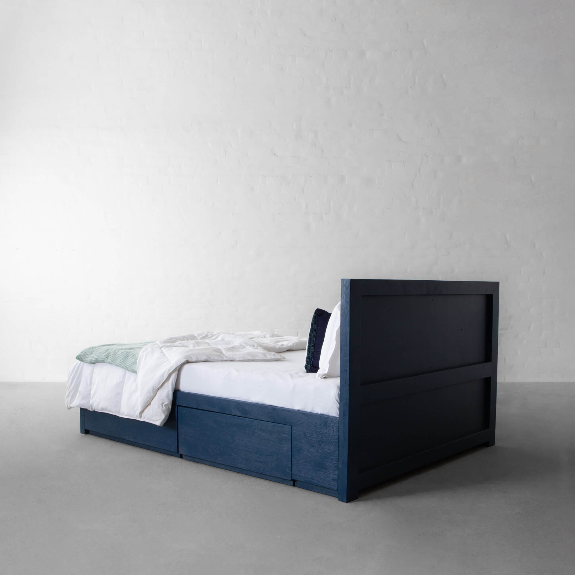 Lyon French Bed Collection with Drawer Storage (QUEEN SIZE)
