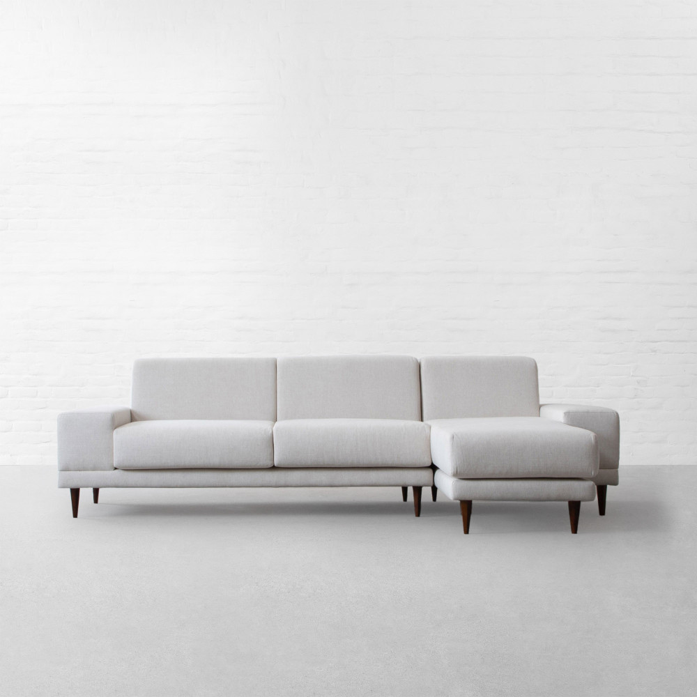 Munich Fabric Sectional Sofa With Chaise