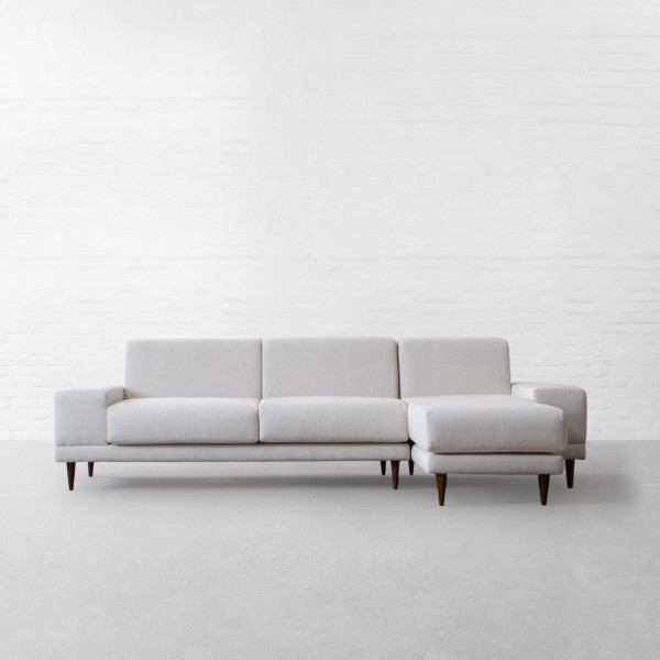 Munich Fabric Sectional Sofa With Chaise