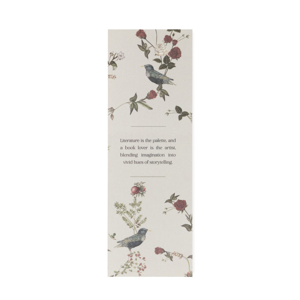 Starlings Bird Bookmark- Day