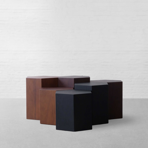 Honeycomb Coffee Table Island-Set of 6