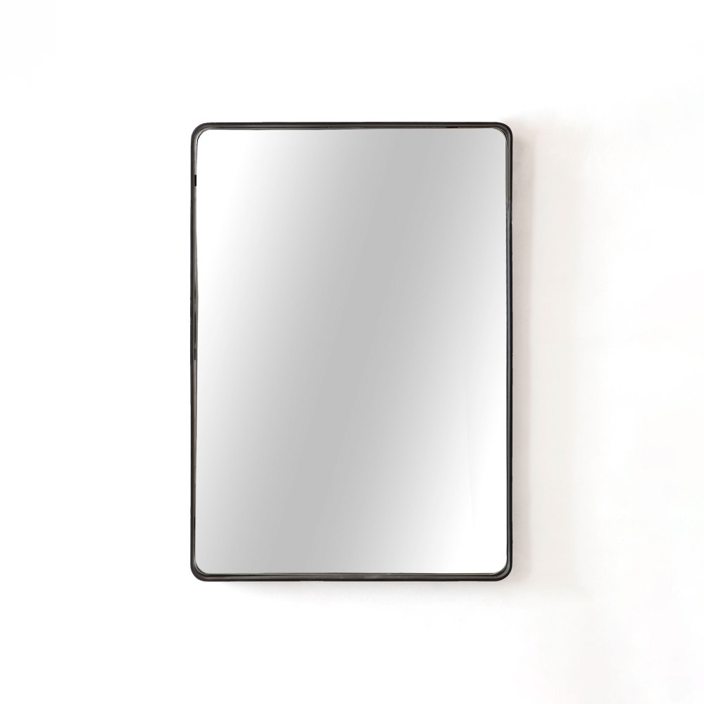 Arden Rectangle Mirror-Ebony