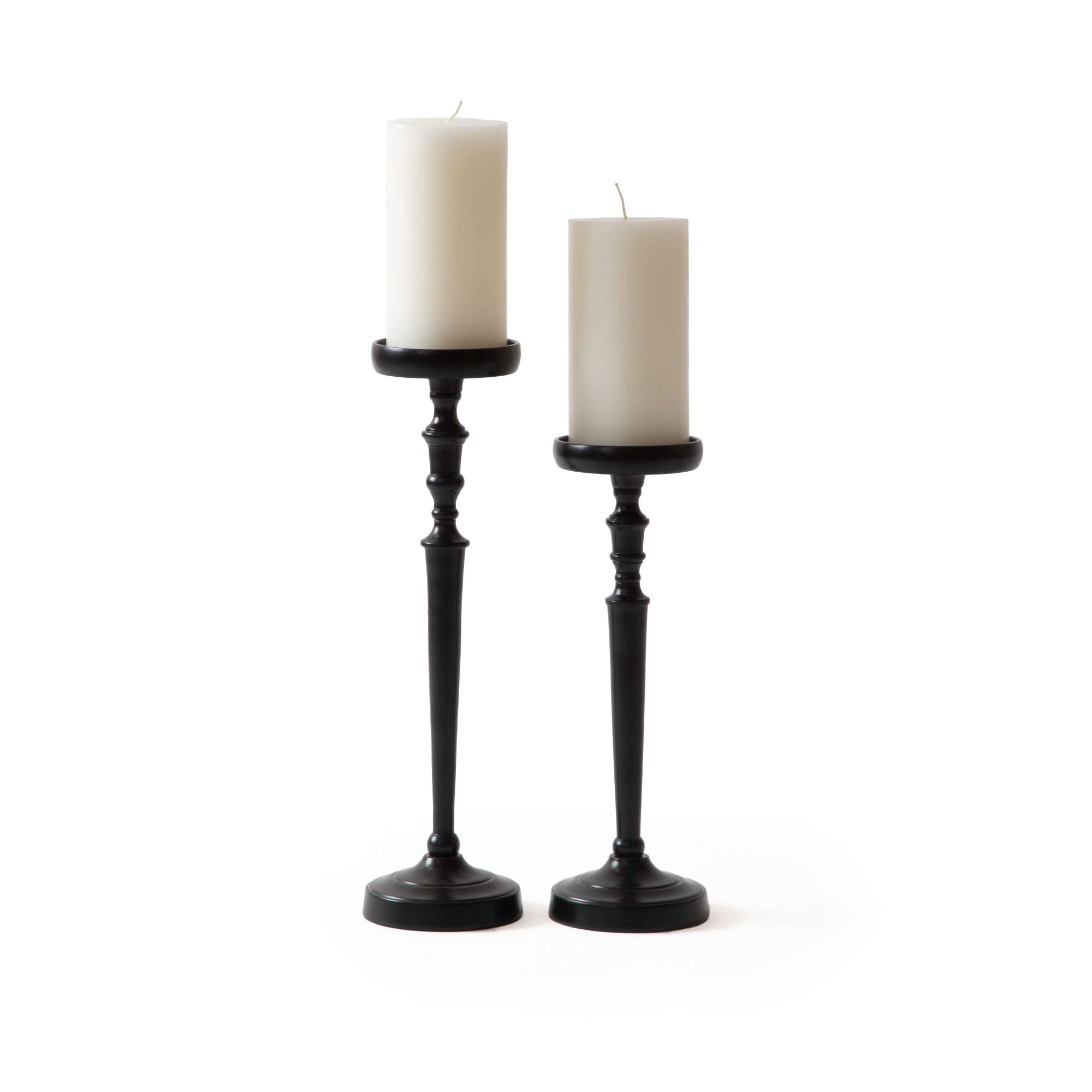 VENICE CANDLE STAND - EBONY