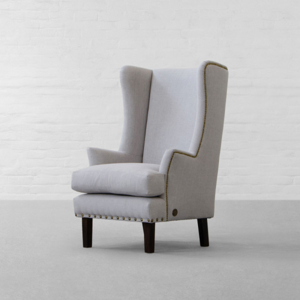 Candolim Wingback Fabric Armchair