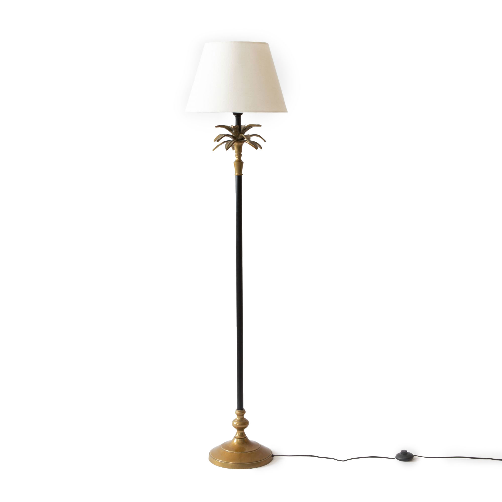 THE ROYAL PALM FLOOR LAMP-EBONY