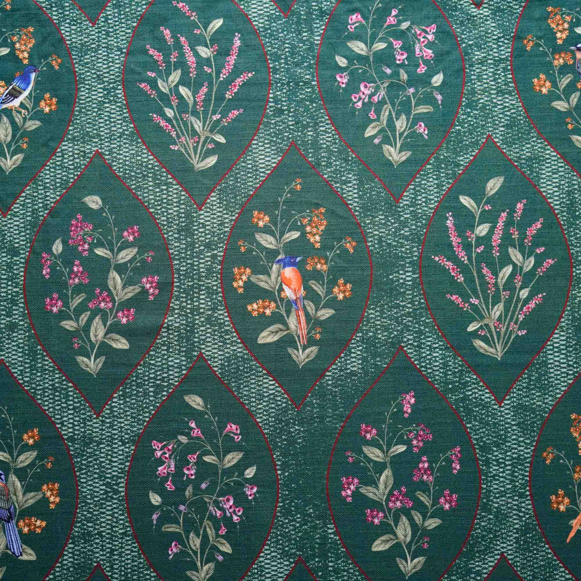 A Persian Corridor Monsoon Cotton Linen Blend Fabric