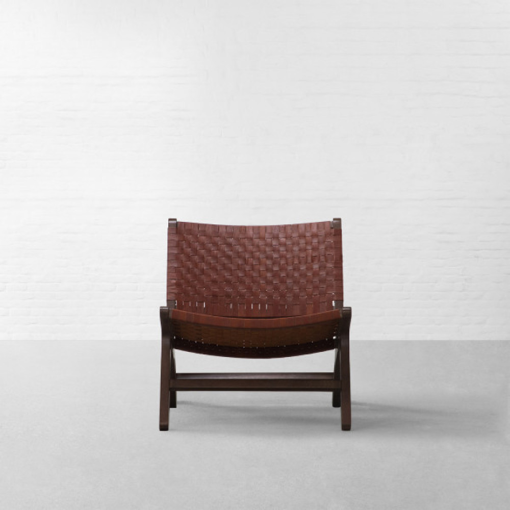 Havelock Woven Leather Reclined Chair