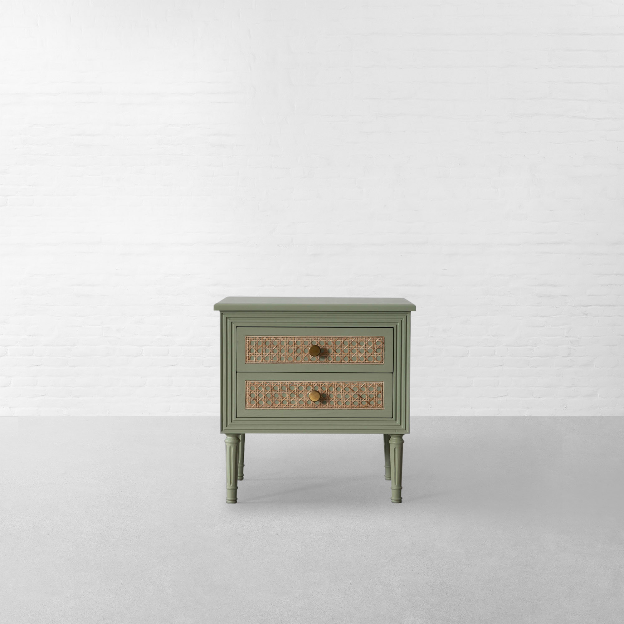 SUMMER GARDEN RATTAN BEDSIDE TABLE-SMALL