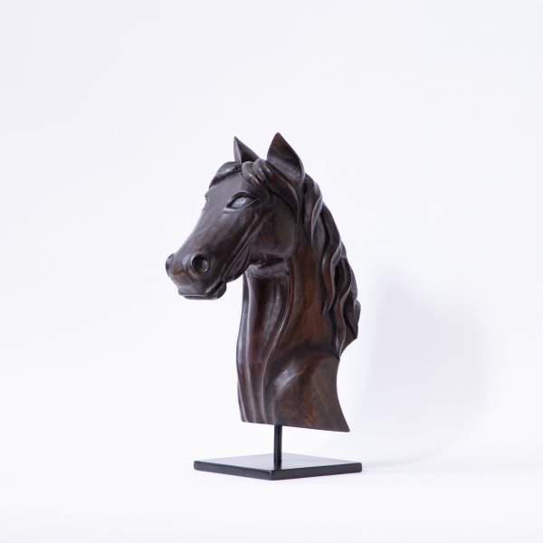A Gray Highland Solid Wood Decor Object
