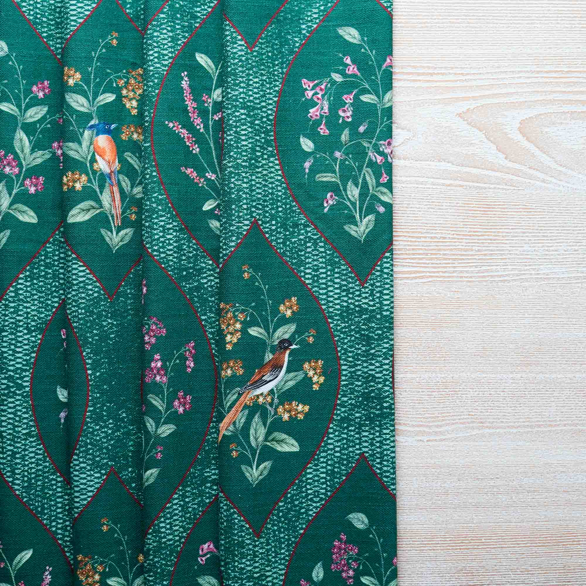 A Persian Corridor Monsoon Cotton Linen Blend Fabric