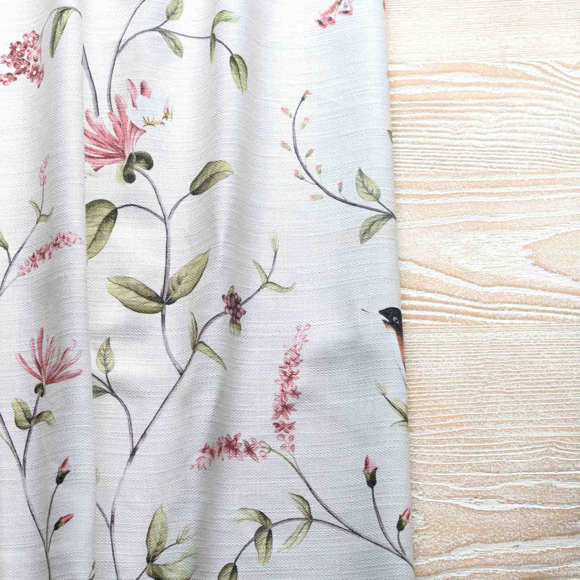 A Persian Garden Dawn Cotton Linen Blend Fabric