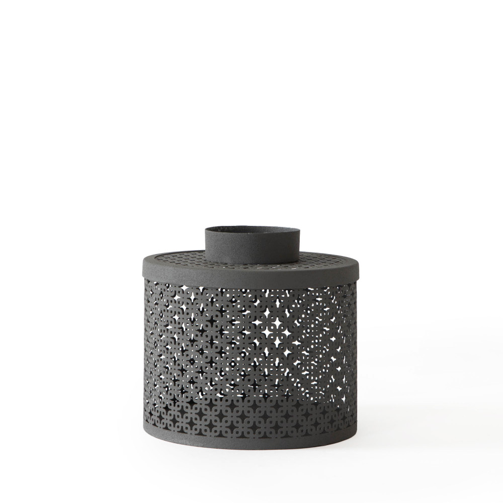 Almyra Grey Candle Holder