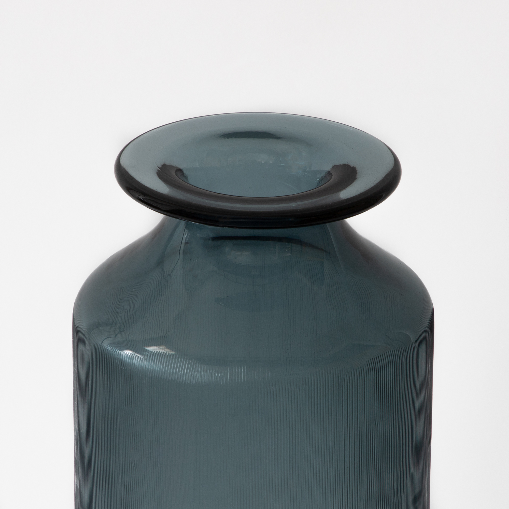 Nebula Glass Vase Indigo