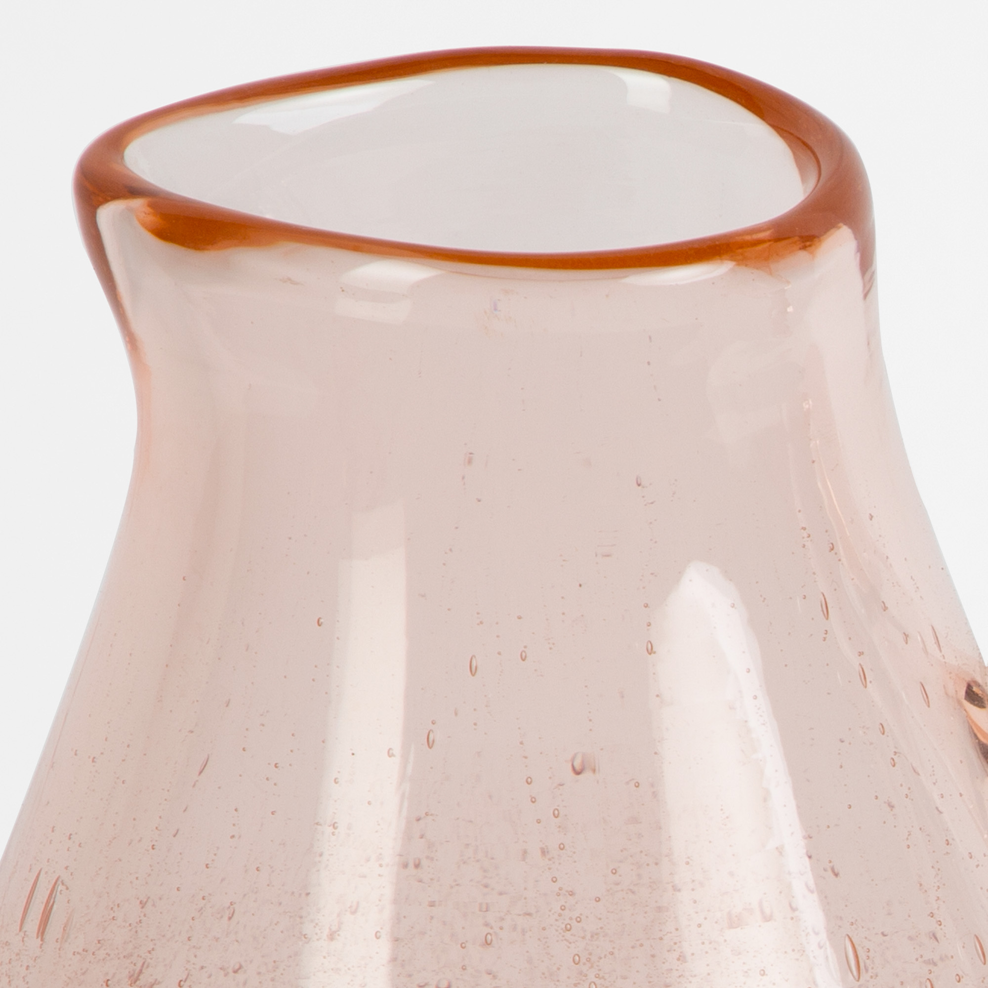 Amphora Glass Jug - Rose Gold