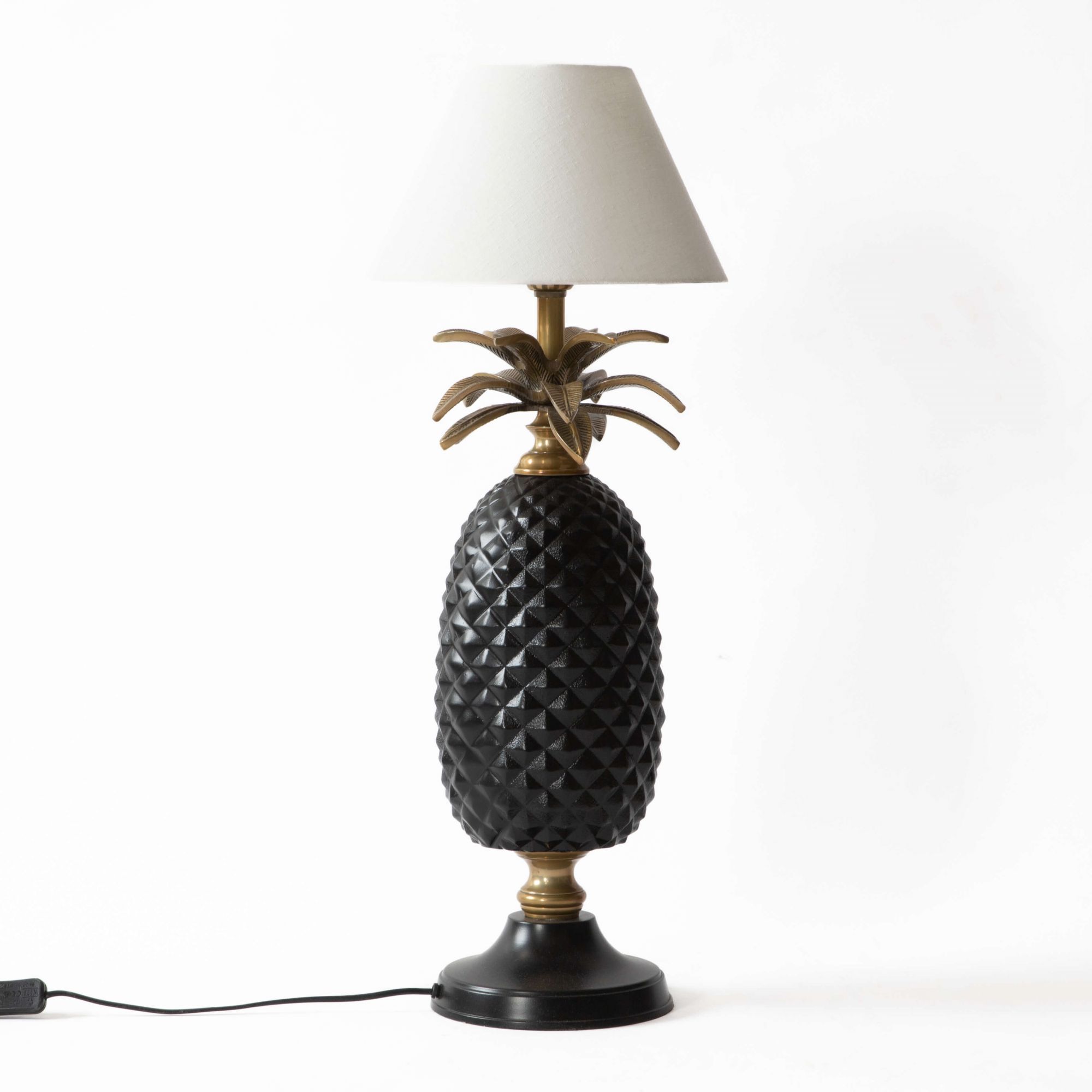 Ananas Lamp Stand - Ebony