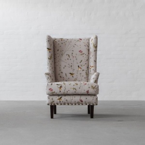 Candolim Fabric Wingback Chair