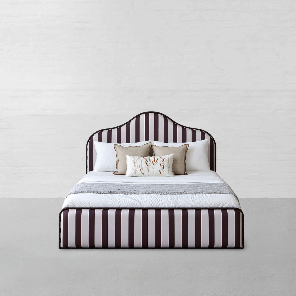 Montrose Hand-Carved Camelback Bed