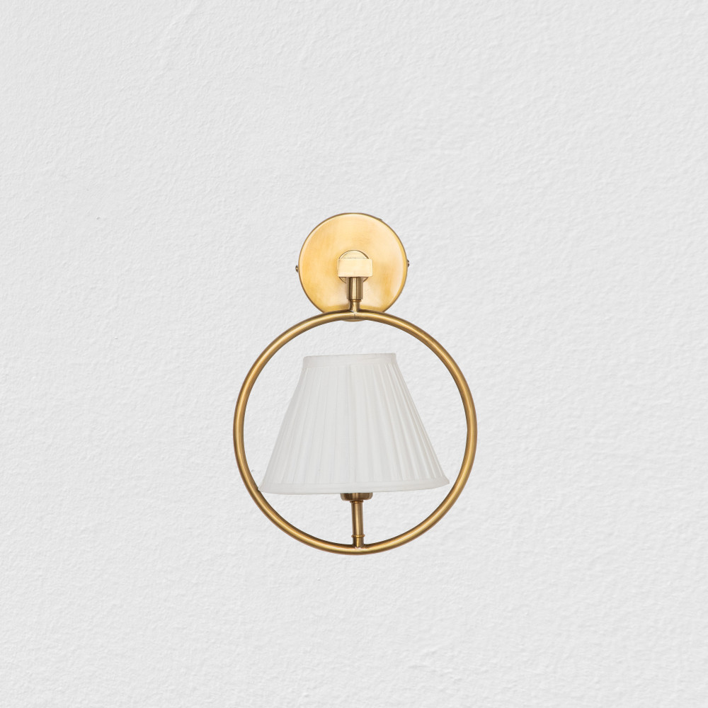 Mayfair ring wall sconce