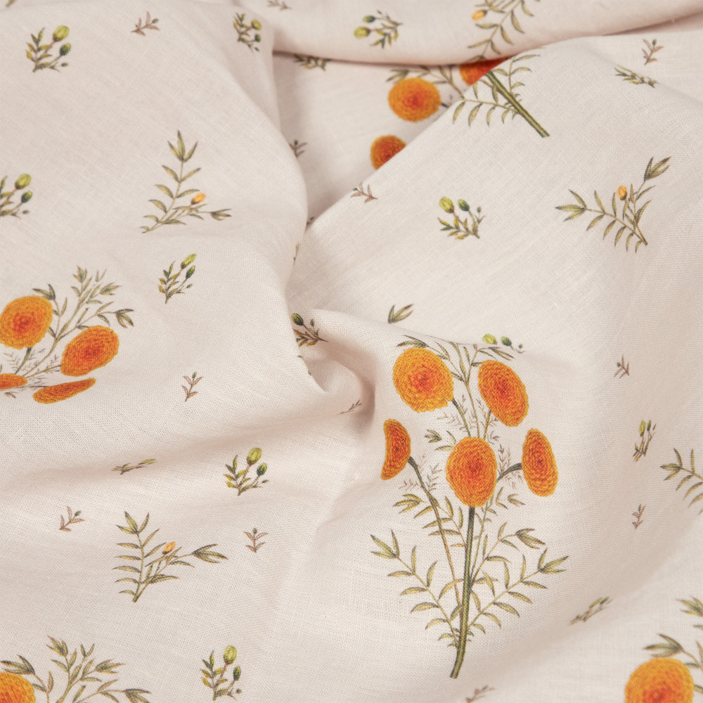 Marigold Bouquet (Fabric Swatch)