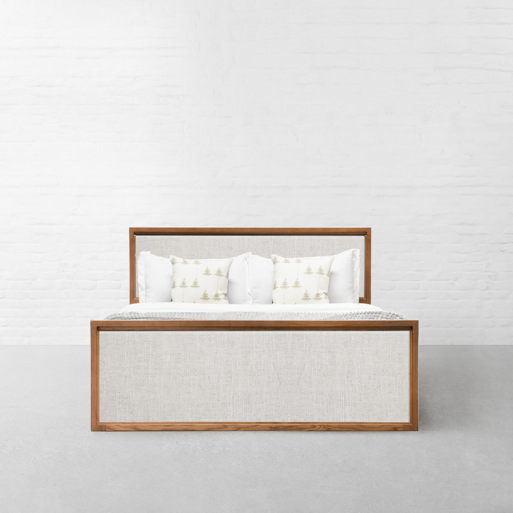 Assagao Upholestered Bed with Drawer Storage