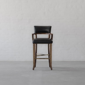 Islington Leather Bar Chair