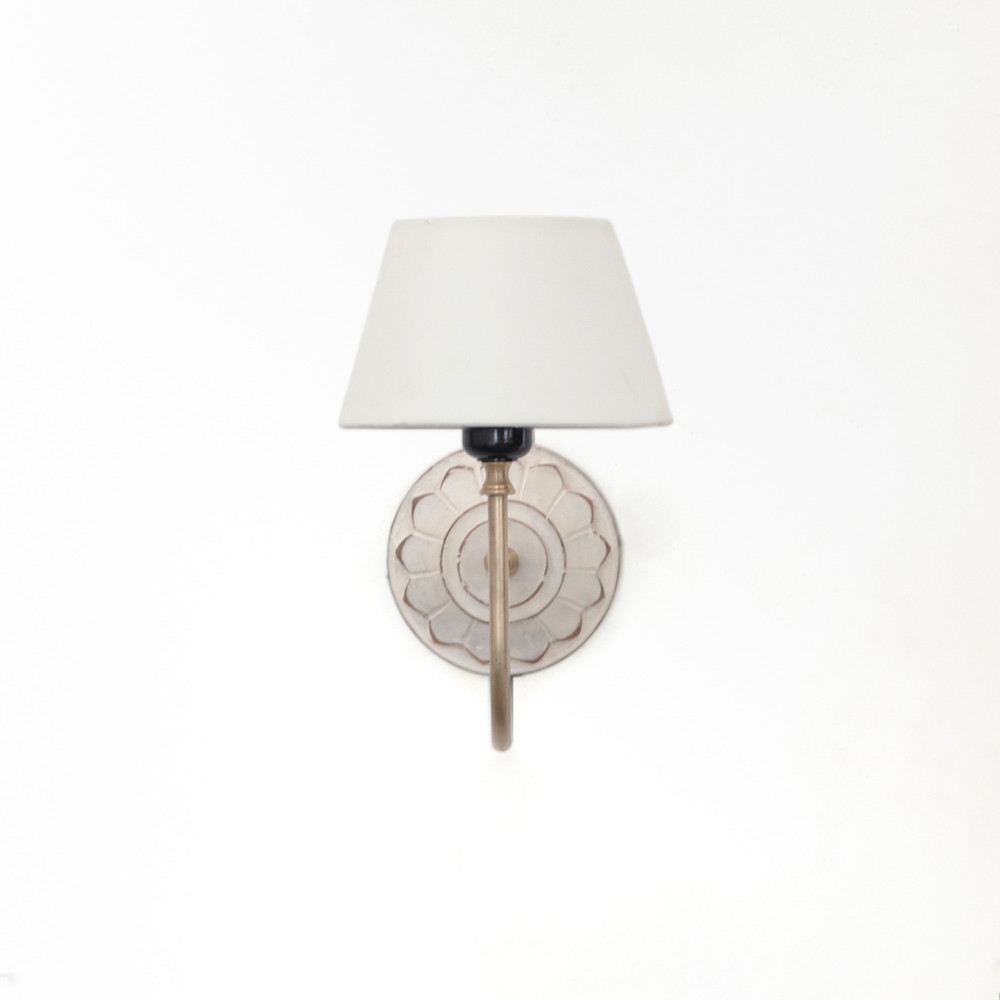 Barque Wall Sconce - White