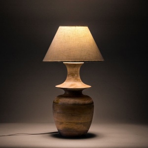 Belford Wooden Table Lamp Beach Sand