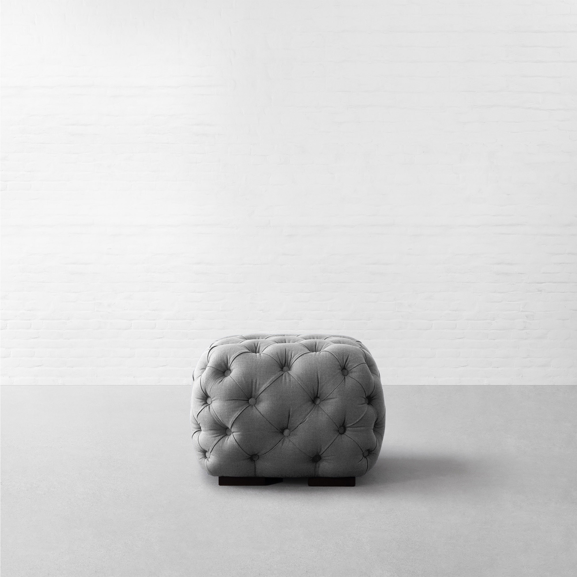 BIRMINGHAM FABRIC OTTOMAN