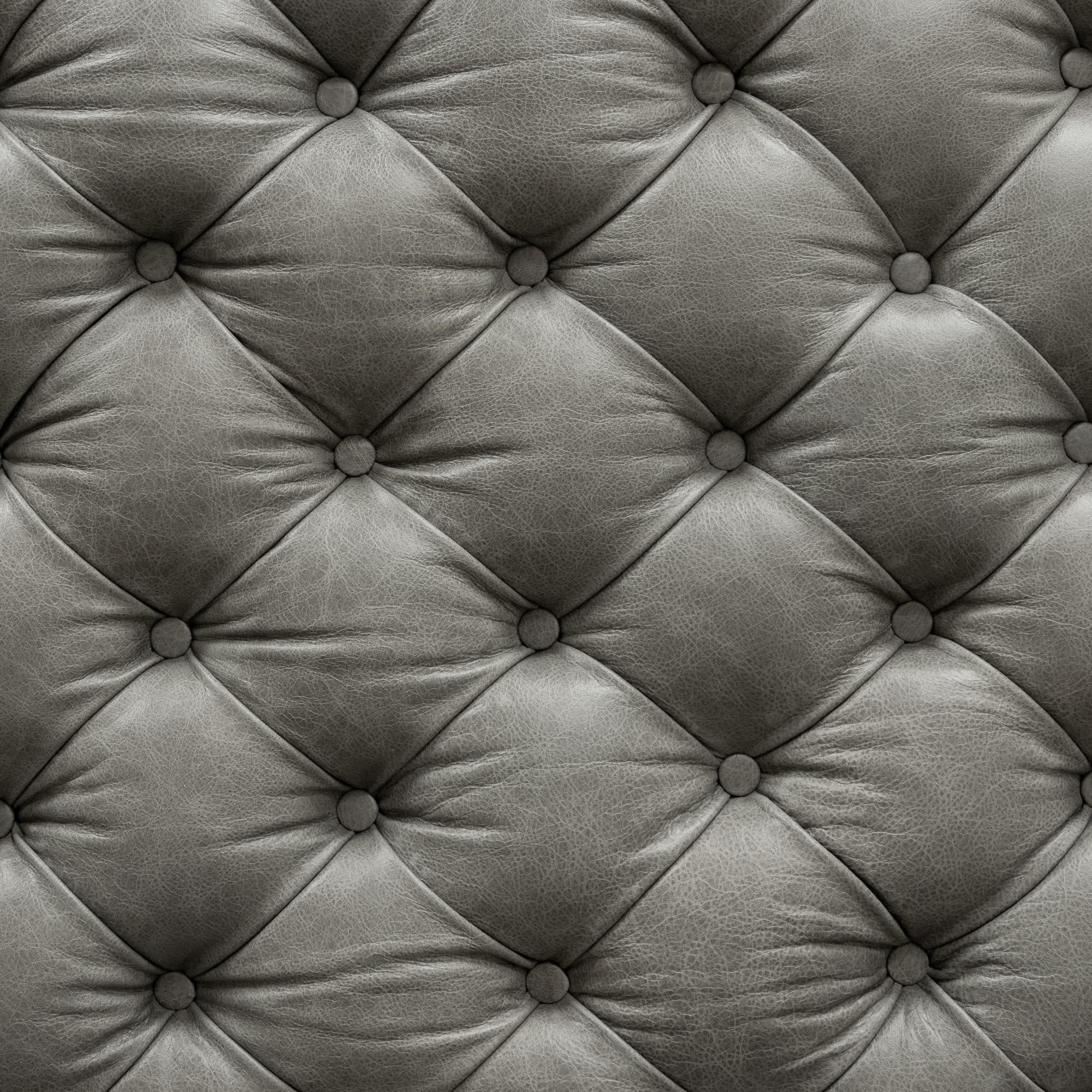 Birmingham Tufted Leather Coffee Table Cum Ottoman