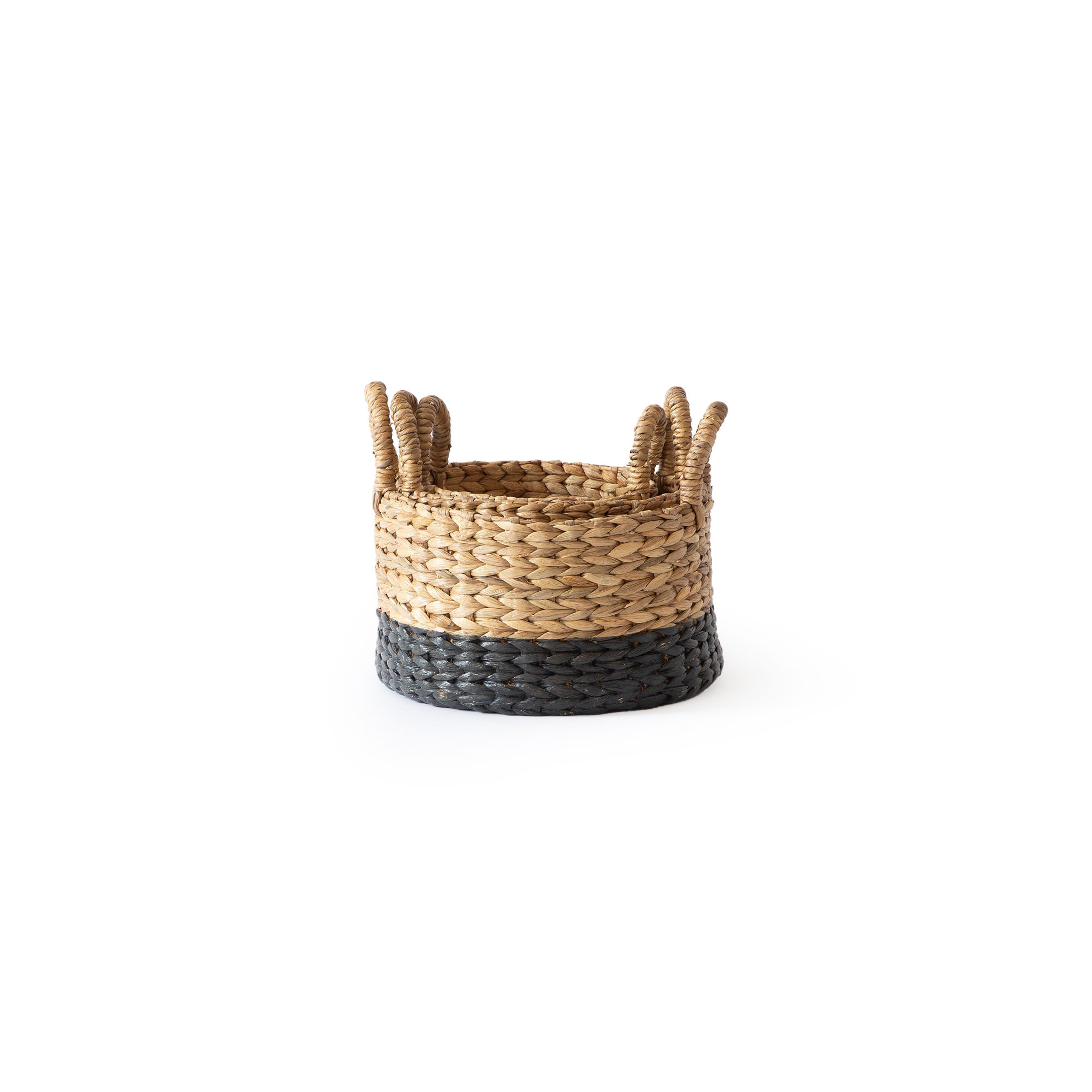 BLACK SEA DIPPED SEAGRASS BASKET