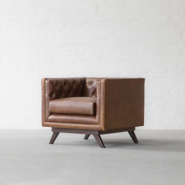 Bombay Leather Armchair