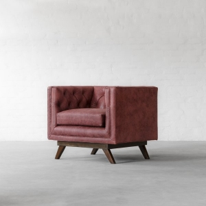 Bombay Leather Armchair
