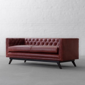 Bombay Leather Sofa Collection