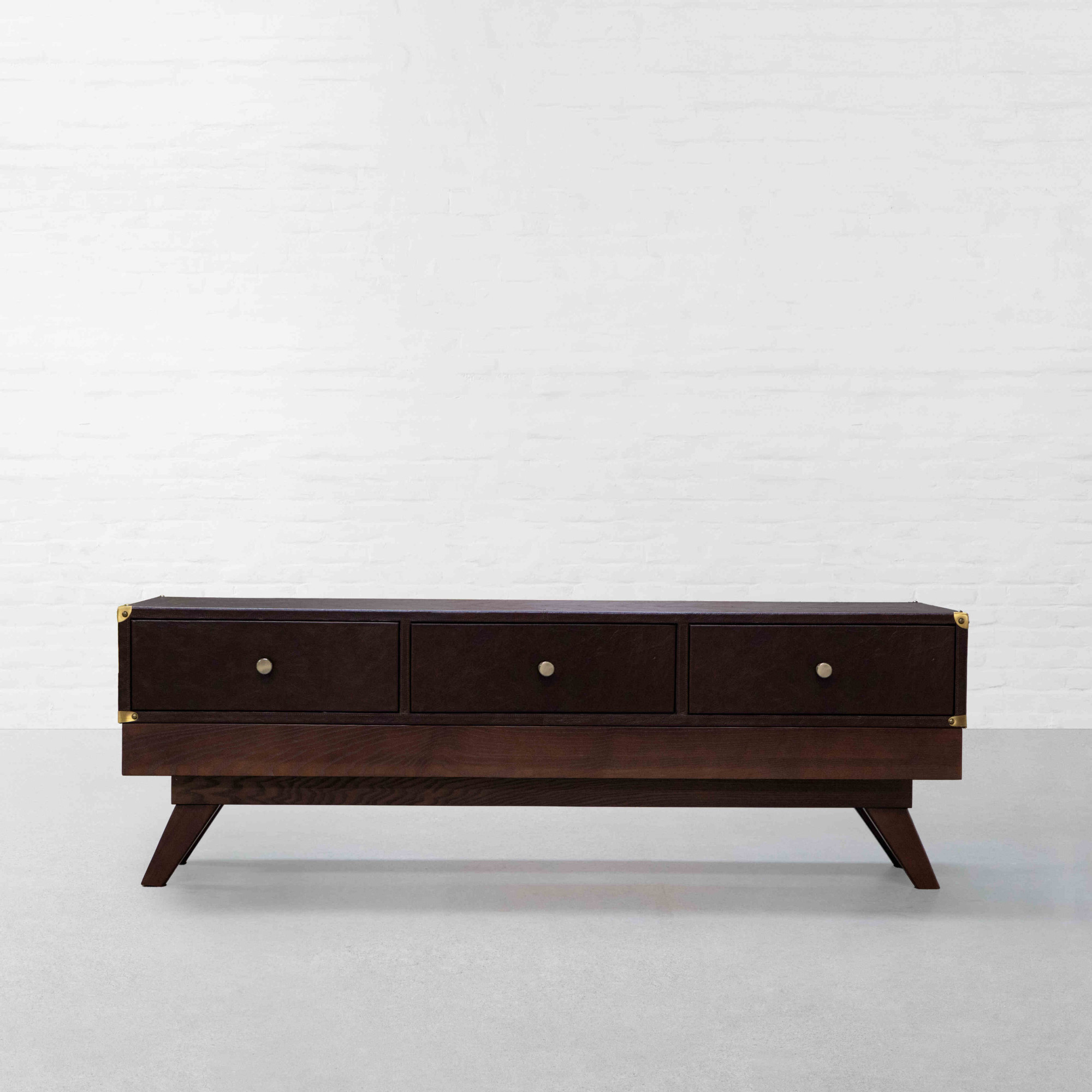 BOMBAY LEATHER TV UNIT