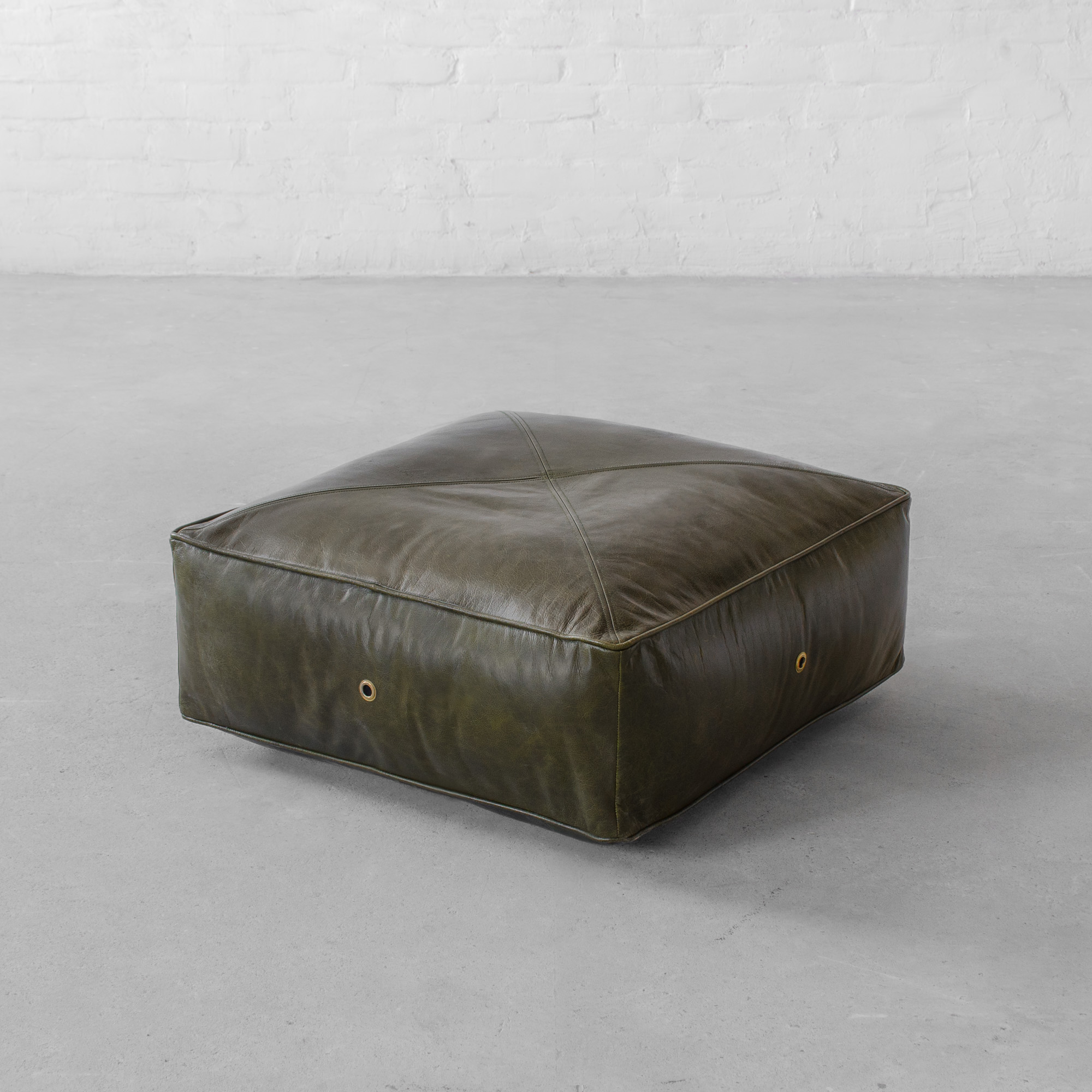 Boston Leather Floor Cushion