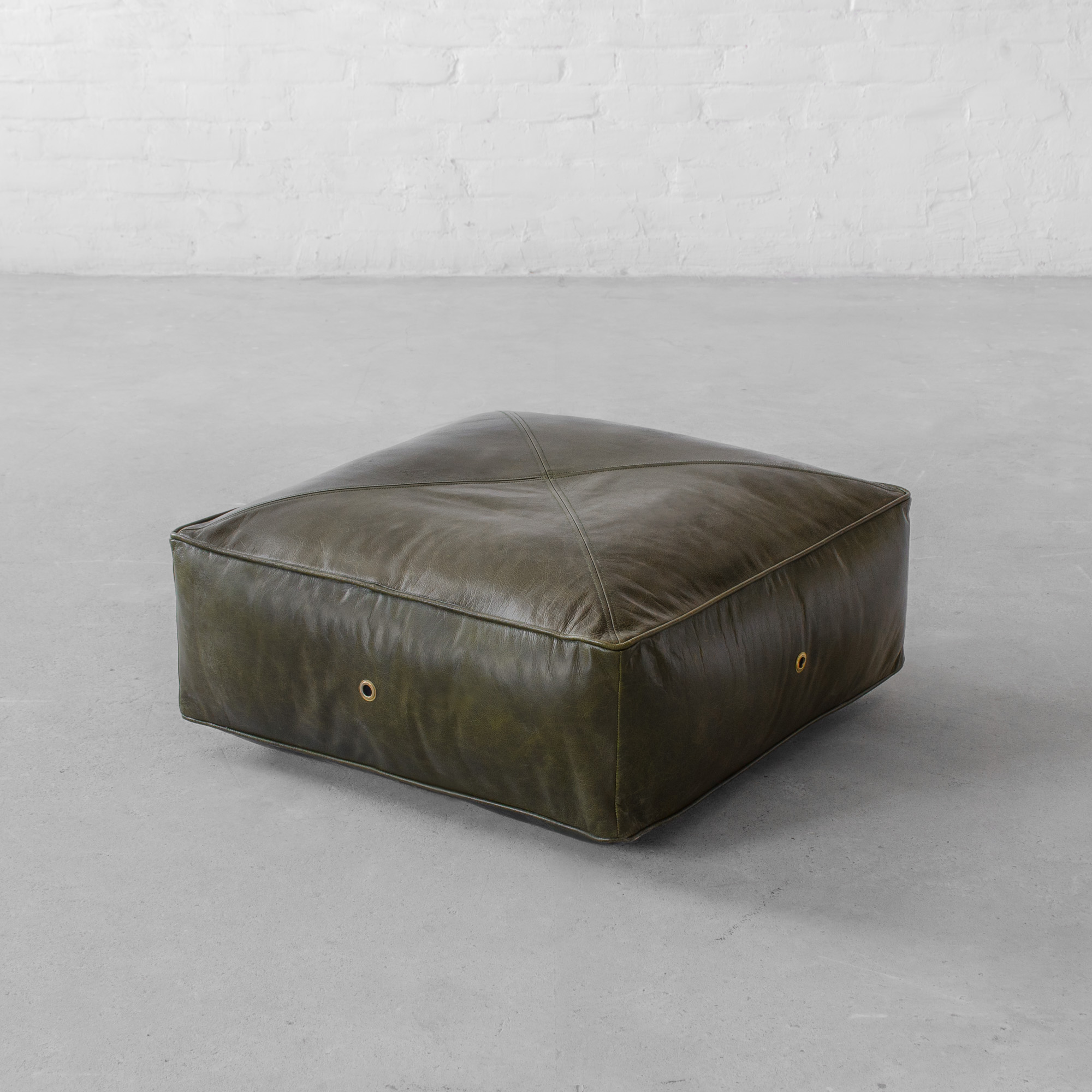 Leather Floor Cushion Odditieszone
