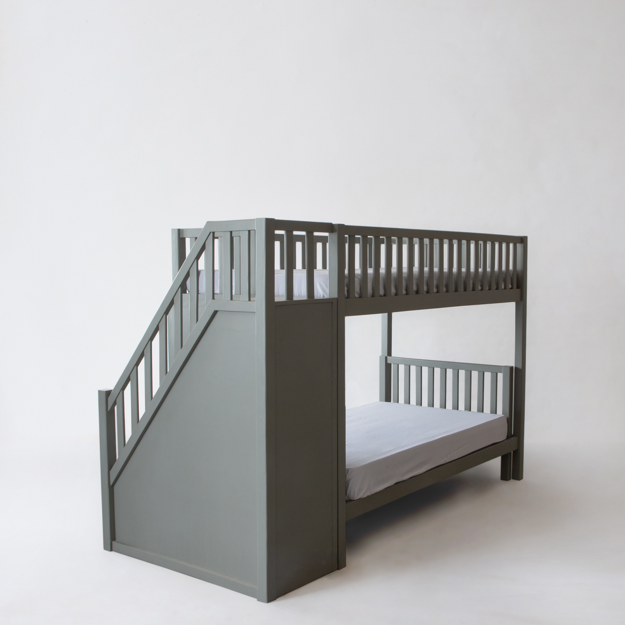 Island Bunk Bed with My Junior Dream Bed and Storage Staircase