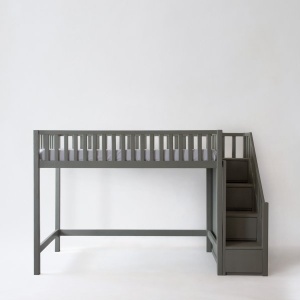 Island Bunk Bed with storage staircase