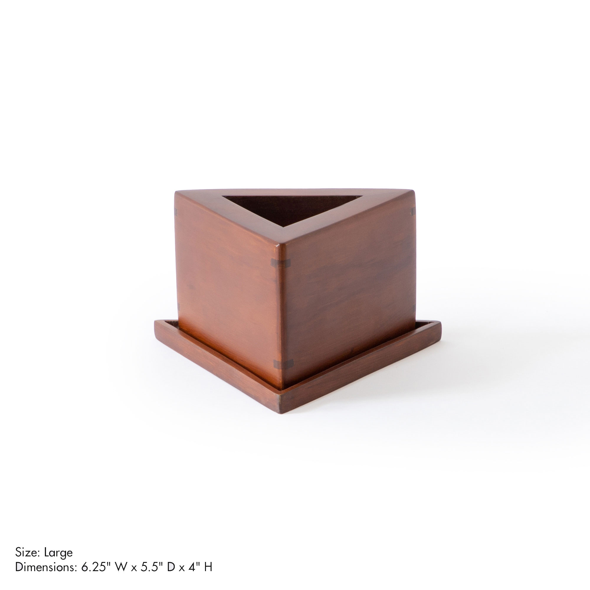 CABO PRISM WOODEN TABLE ACCESSORY