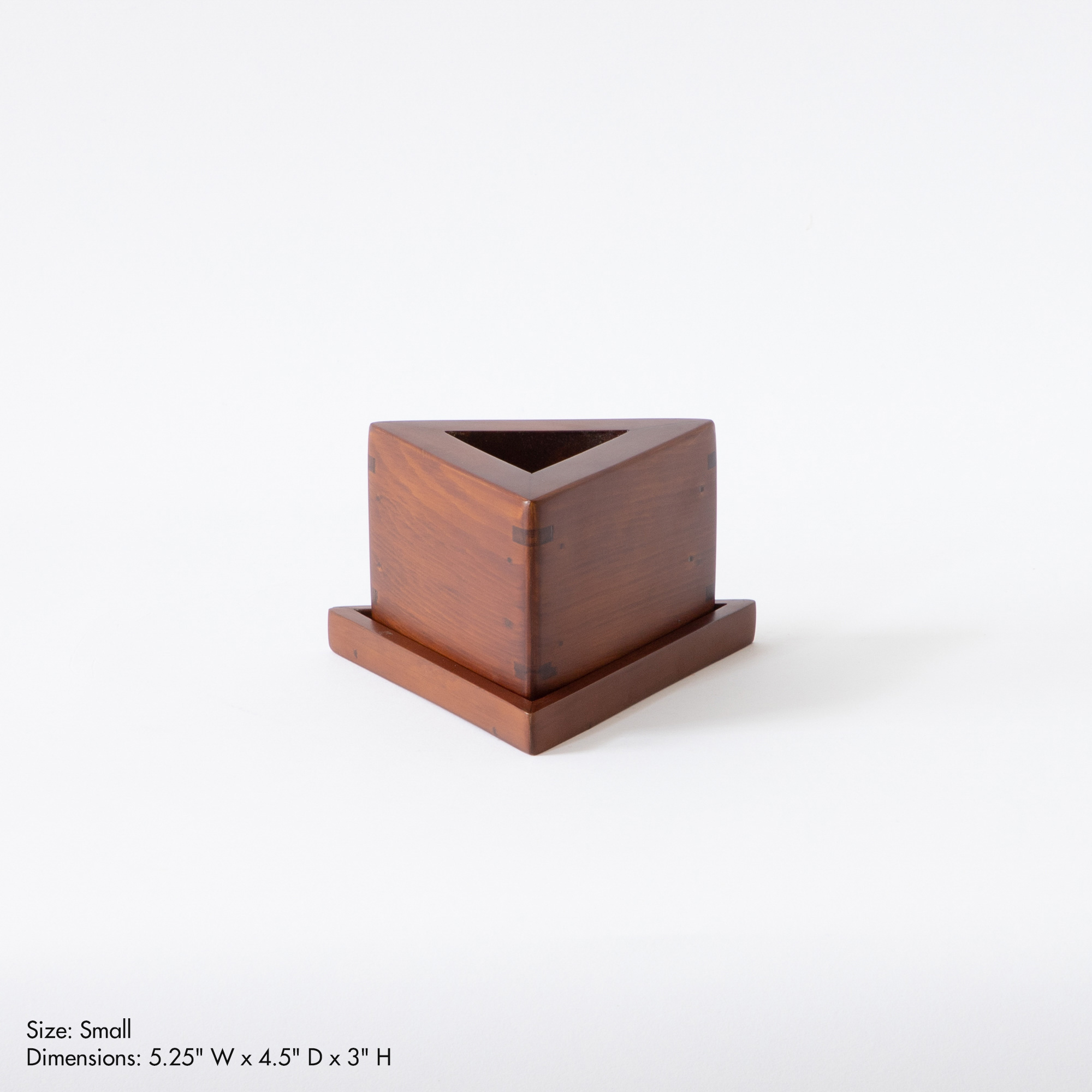 Cabo Prism Wooden Table Accessory